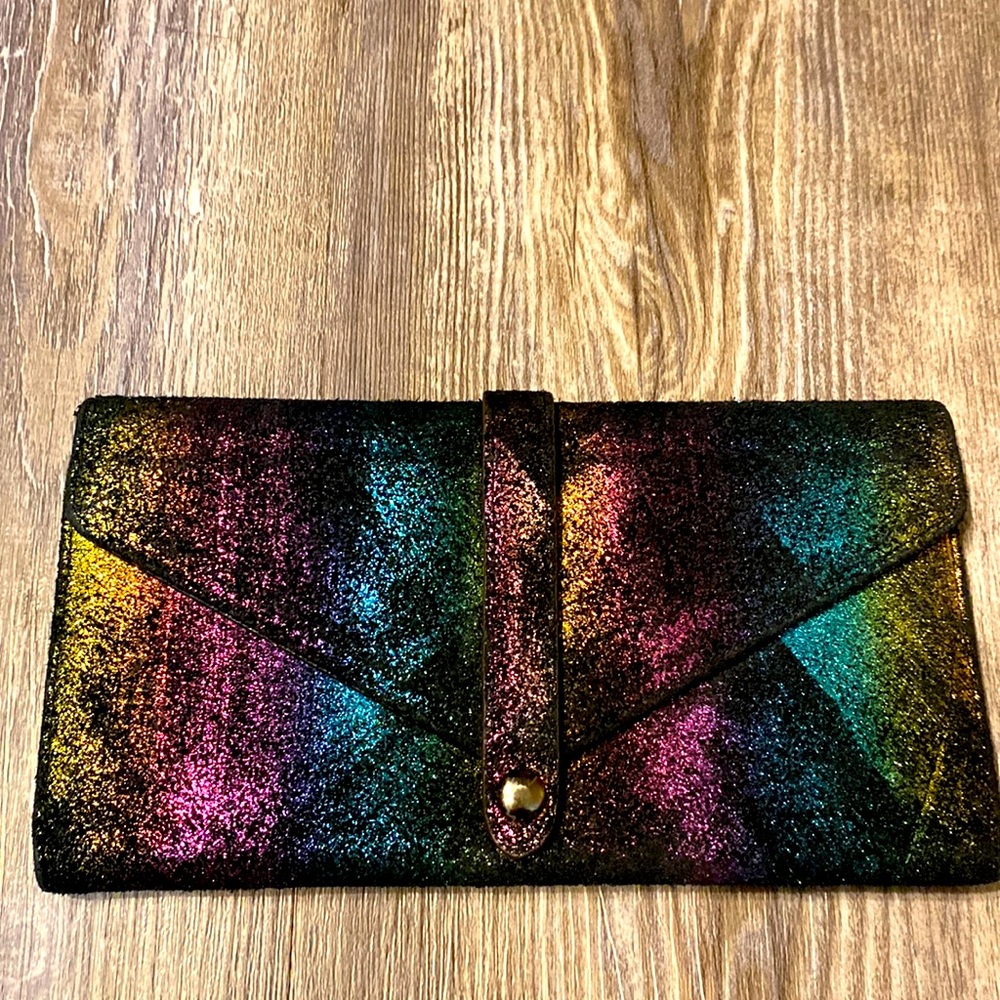 Aimee Kestenberg Multi Color Leather Wallet